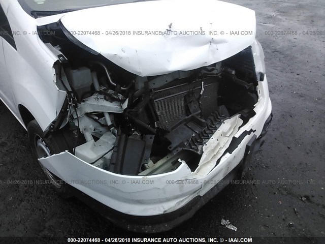 3N63M0YN5FK713184 - 2015 CHEVROLET CITY EXPRESS LS WHITE photo 6