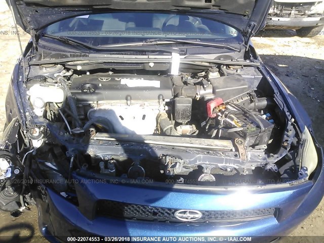 JTKDE167X90280271 - 2009 TOYOTA SCION TC 蓝色 照片 10