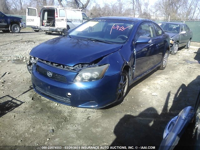 JTKDE167X90280271 - 2009 TOYOTA SCION TC 蓝色 照片 2