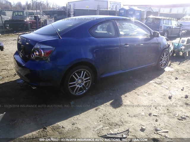JTKDE167X90280271 - 2009 TOYOTA SCION TC 蓝色 照片 4