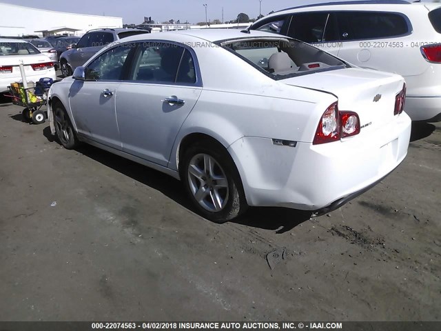 1G1ZB5E10BF115318 - 2011 CHEVROLET MALIBU LS 白色 照片 3