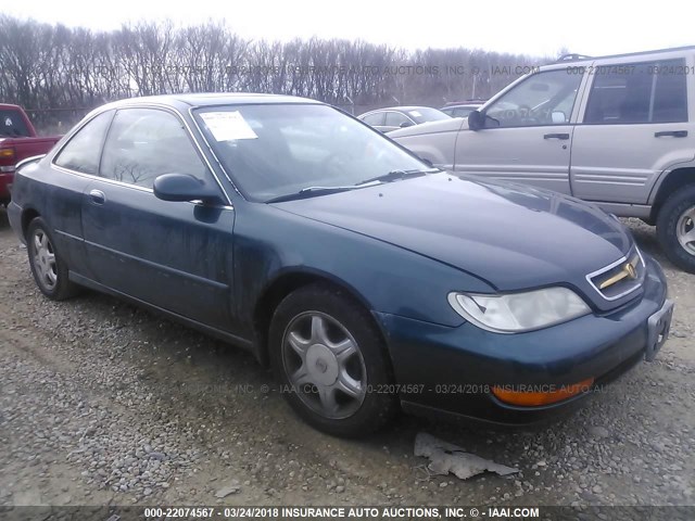 19UYA2240VL003757 - 1997 ACURA 3.0CL GREEN photo 1