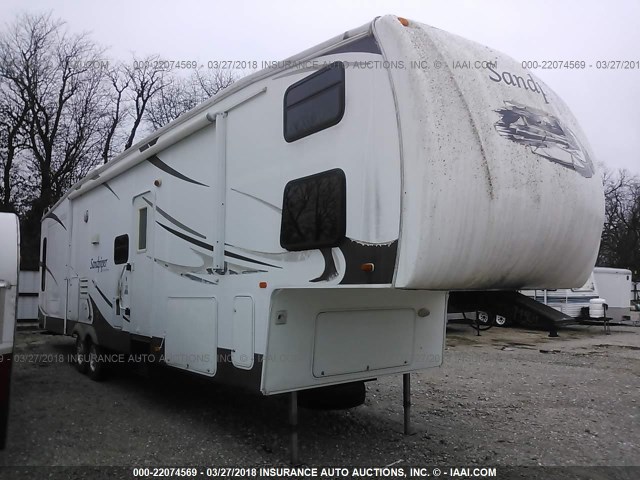 4X4FSAK208J023206 - 2008 FOREST RIVER SANDPIPER  WHITE photo 1