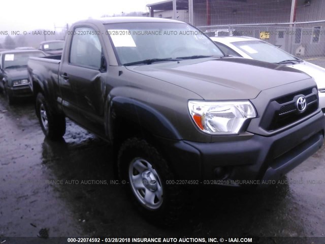 5TFPX4EN7CX007268 - 2012 TOYOTA TACOMA BROWN photo 1