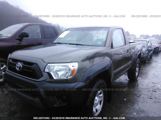 5TFPX4EN7CX007268 - 2012 TOYOTA TACOMA BROWN photo 6