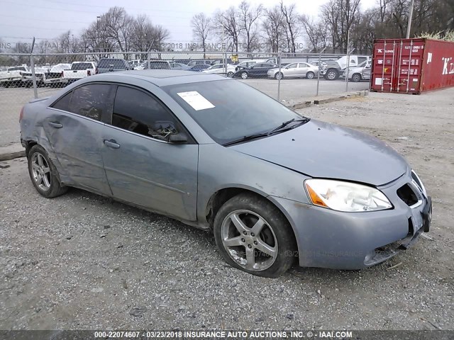 1G2ZG58N374269374 - 2007 PONTIAC G6 SE GRAY photo 1