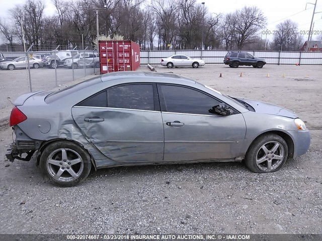 1G2ZG58N374269374 - 2007 PONTIAC G6 SE GRAY photo 6