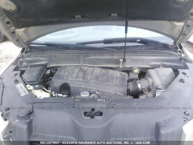 5GAER23D59J160714 - 2009 BUICK ENCLAVE CXL 金色 照片 10