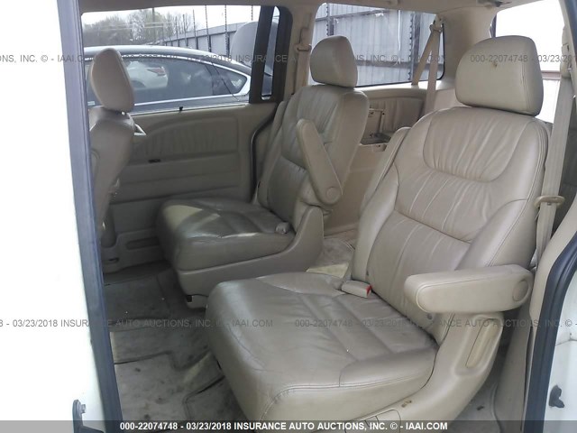 5FNRL38607B447173 - 2007 HONDA ODYSSEY EXL თეთრი ფოტო 8