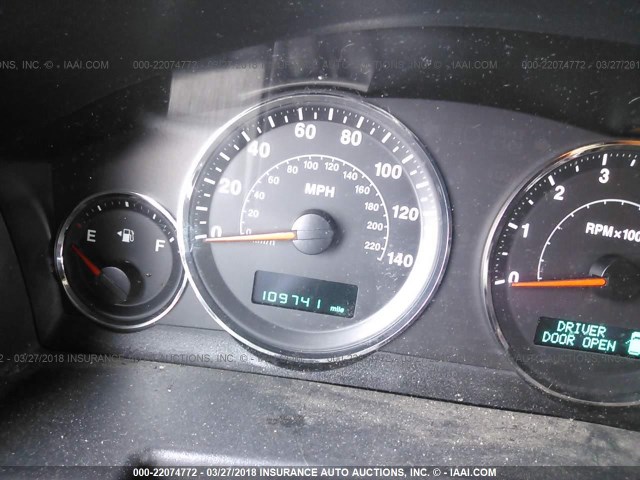 1J8HG48K36C273283 - 2006 JEEP COMMANDER BLACK photo 7