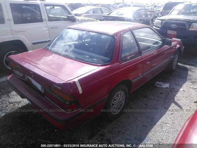 JHMBB5236GC006044 - 1986 HONDA PRELUDE 2.0SI/2.0S RED photo 4