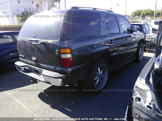 1GNEC13Z53R128254 - 2003 CHEVROLET TAHOE C1500 GRAY photo 4