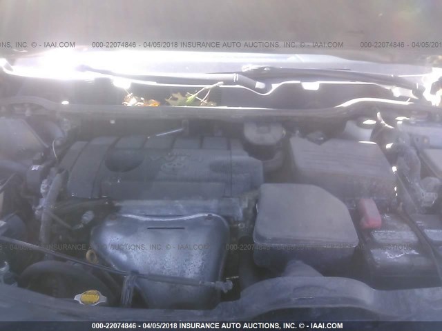 4T3BA3BB6DU043748 - 2013 TOYOTA VENZA LE/XLE GRAY photo 10