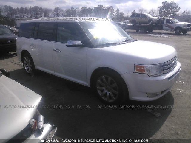 2FMEK63C29BB08250 - 2009 FORD FLEX LIMITED WHITE photo 1