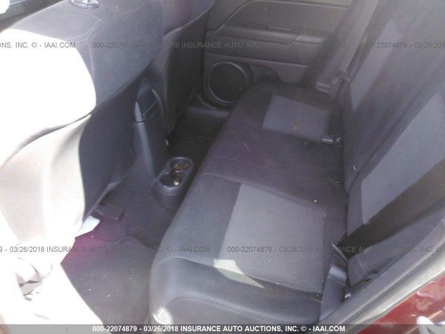 1C4NJCEA1CD605633 - 2012 JEEP COMPASS LATITUDE 红色 照片 8