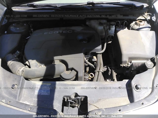 1G1ZG57B79F147233 - 2009 CHEVROLET MALIBU LS 灰色 照片 10