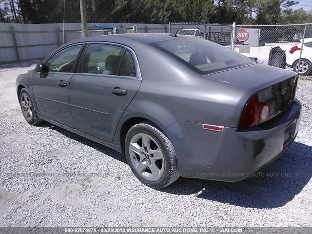 1G1ZG57B79F147233 - 2009 CHEVROLET MALIBU LS 灰色 照片 3