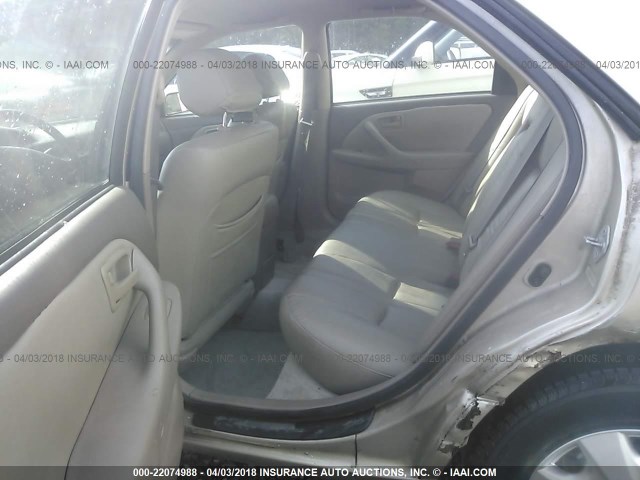 4T1BG22K6WU380800 - 1998 TOYOTA CAMRY CE/LE/XLE 米色 照片 8