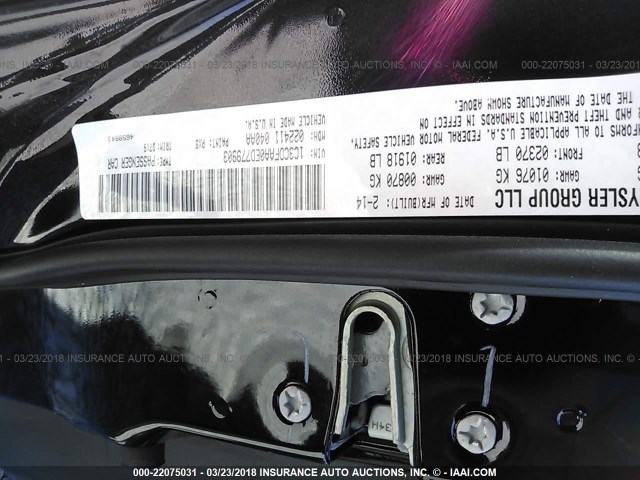 1C3CDFAA0ED779903 - 2014 DODGE DART SE BLACK photo 9