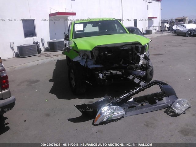 5TFRX5GN7GX059677 - 2016 TOYOTA TACOMA ACCESS CAB/SR/SR5 GREEN photo 1