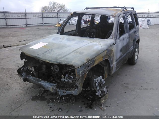 1C4PJMAK5CW128609 - 2012 JEEP LIBERTY SPORT 深蓝色 照片 6