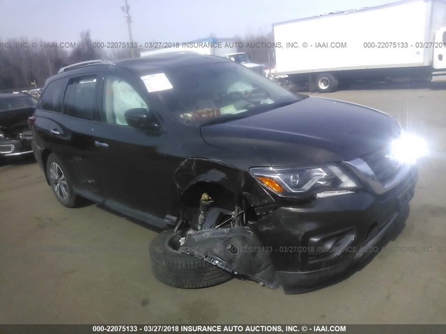 5N1DR2MM0HC654566 - 2017 NISSAN PATHFINDER S/SV/SL/PLATINUM 灰色 照片 1