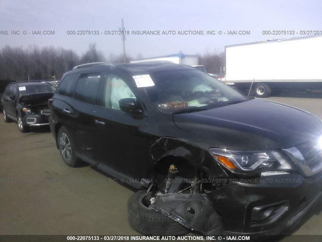 5N1DR2MM0HC654566 - 2017 NISSAN PATHFINDER S/SV/SL/PLATINUM 灰色 照片 6