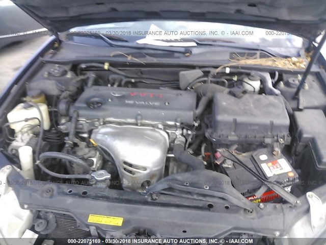 4T1BE30K23U146051 - 2003 TOYOTA CAMRY LE/XLE/SE BLACK photo 10