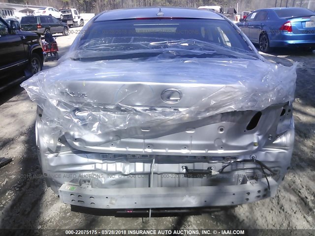 JTHGL46F475018506 - 2007 LEXUS LS 460L SILVER photo 6