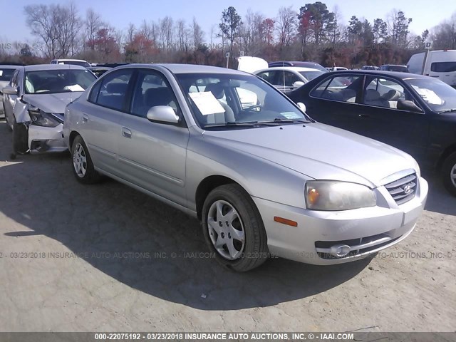 KMHDN46D85U161843 - 2005 HYUNDAI ELANTRA GLS/GT SILVER photo 1