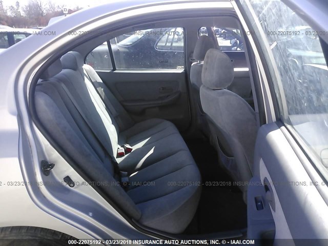 KMHDN46D85U161843 - 2005 HYUNDAI ELANTRA GLS/GT SILVER photo 8