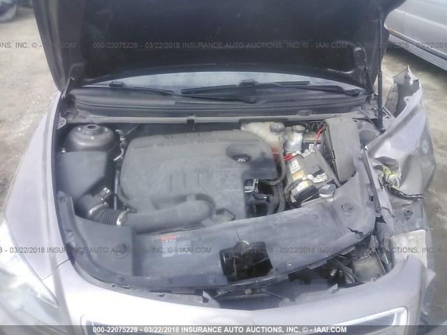 1G1ZB5E09CF341592 - 2012 CHEVROLET MALIBU LS ყავისფერი ფოტო 10