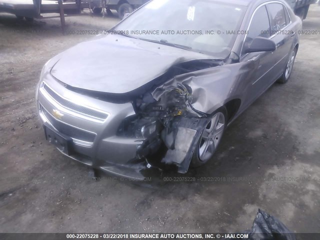 1G1ZB5E09CF341592 - 2012 CHEVROLET MALIBU LS ყავისფერი ფოტო 6