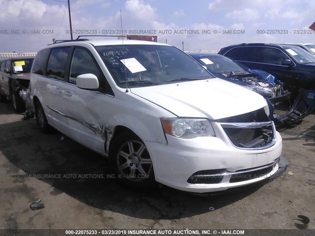 2A4RR5DG7BR681830 - 2011 CHRYSLER TOWN & COUNTRY TOURING WHITE photo 1