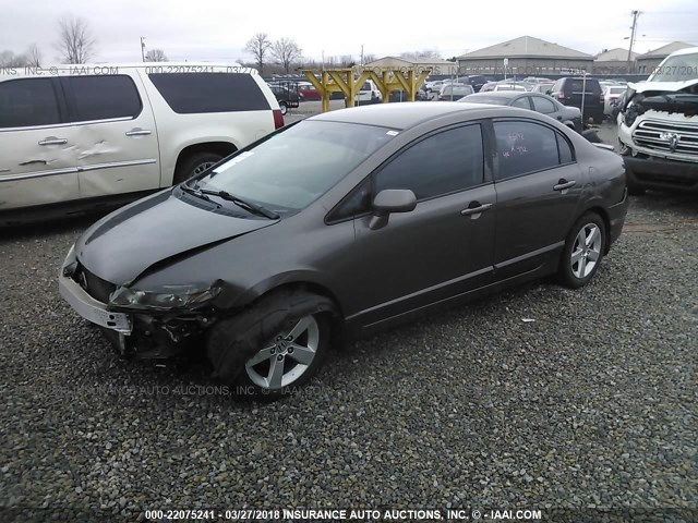 19XFA1F69BE013641 - 2011 HONDA CIVIC LX-S Braun Foto 2