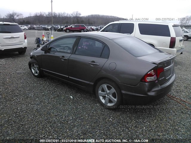 19XFA1F69BE013641 - 2011 HONDA CIVIC LX-S Braun Foto 3