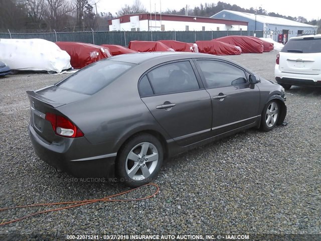 19XFA1F69BE013641 - 2011 HONDA CIVIC LX-S Braun Foto 4