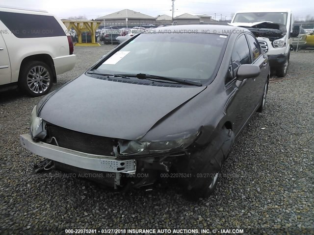 19XFA1F69BE013641 - 2011 HONDA CIVIC LX-S BROWN photo 6