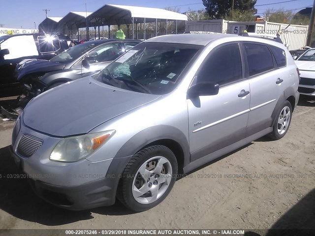 5Y2SL65886Z423446 - 2006 PONTIAC VIBE GRAY photo 2