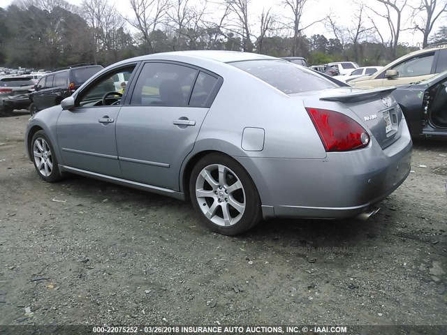 1N4BA41E57C856612 - 2007 NISSAN MAXIMA SE/SL GRAY photo 3