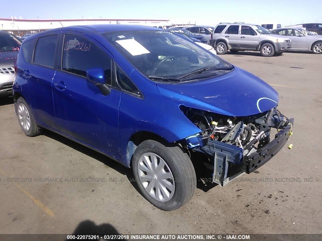 3N1CE2CP2FL428041 - 2015 NISSAN VERSA NOTE S/S PLUS/SV/SL/SR BLUE photo 1