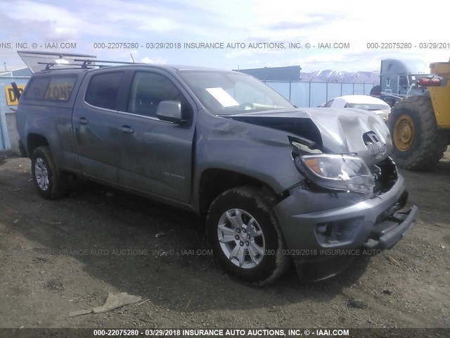 1GCGTCEN7J1160691 - 2018 CHEVROLET COLORADO LT GRAY photo 1