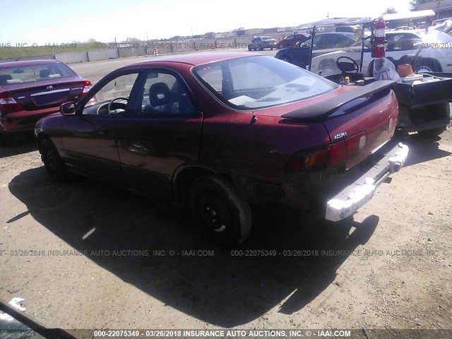 JH4DB7550RS010567 - 1994 ACURA INTEGRA LS RED photo 3