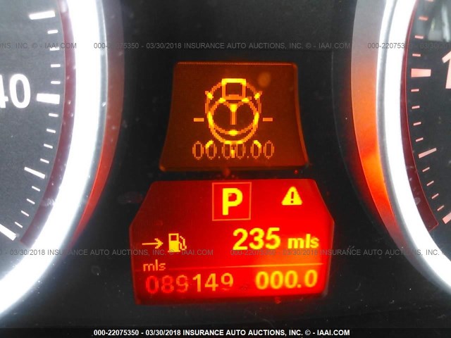 5UXFG83569LZ94028 - 2009 BMW X6 BLACK photo 7