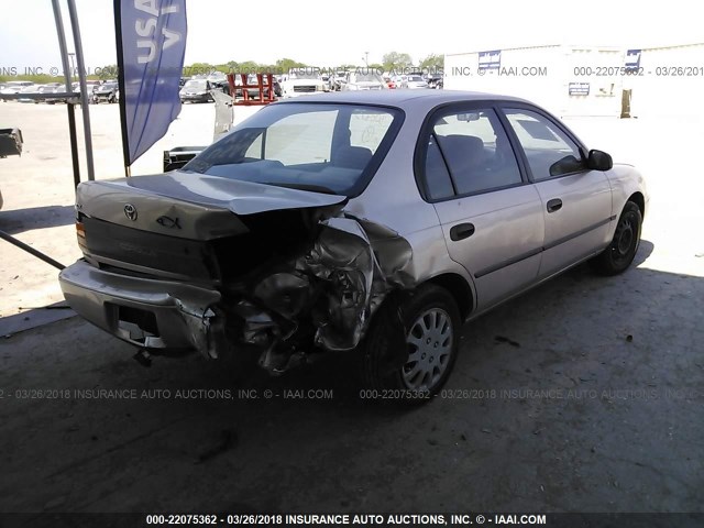 1NXAE09B2SZ308403 - 1995 TOYOTA COROLLA LE/DX ოქროსფერი ფოტო 4