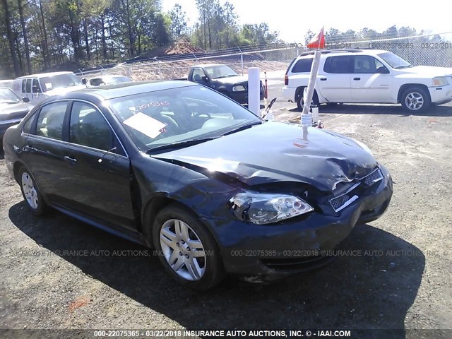 2G1WB5E30F1147476 - 2015 CHEVROLET IMPALA LIMITED LT GRAY photo 1