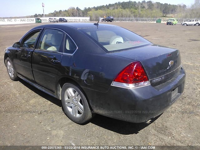 2G1WB5E30F1147476 - 2015 CHEVROLET IMPALA LIMITED LT GRAY photo 3