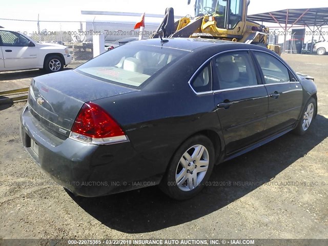 2G1WB5E30F1147476 - 2015 CHEVROLET IMPALA LIMITED LT GRAY photo 4