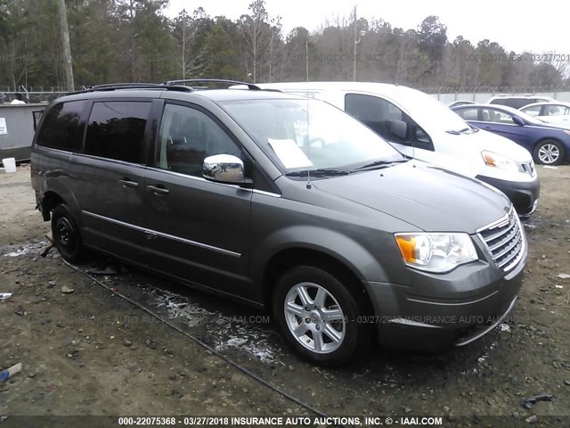 2A4RR8D11AR436971 - 2010 CHRYSLER TOWN & COUNTRY TOURING PLUS SILVER photo 1