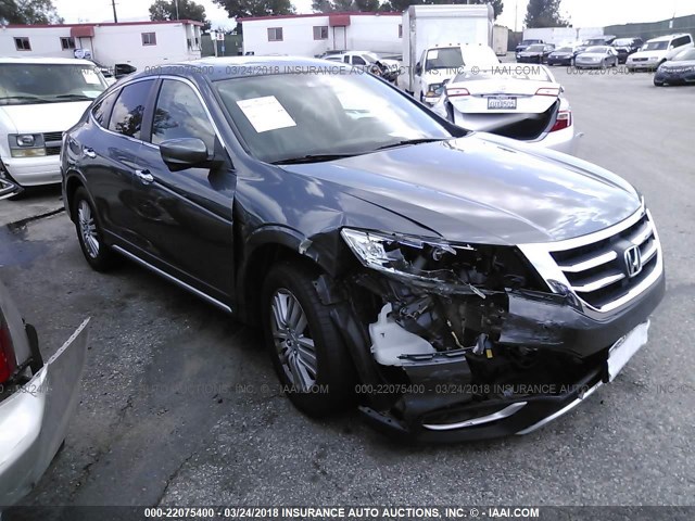 5J6TF3H54DL003513 - 2013 HONDA CROSSTOUR EXL ნაცრისფერი ფოტო 1